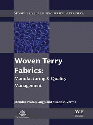 cover image of Woven Terry Fabrics